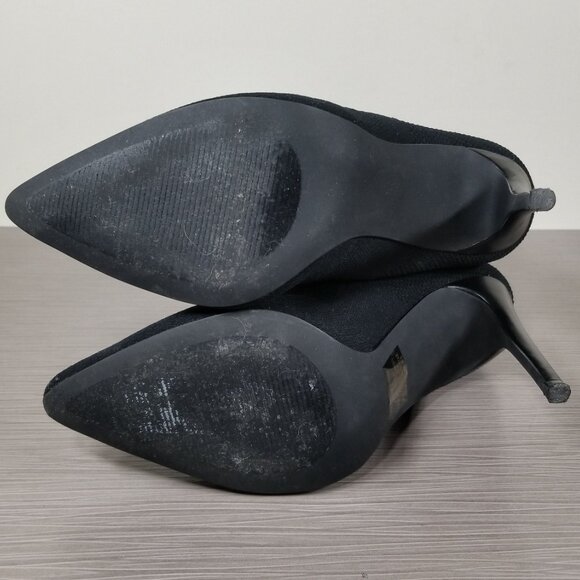 Steve Madden Century Knit Sock Stiletto Booties, Black, Women Size 9.5 M - Picture 11 of 11
